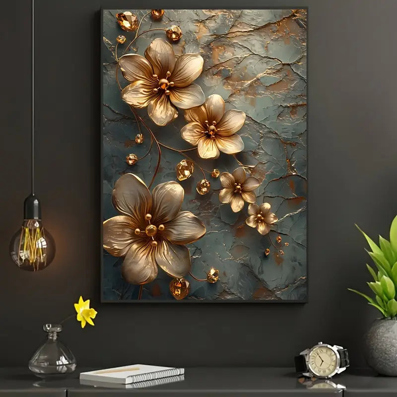Golden Blossom Opulence