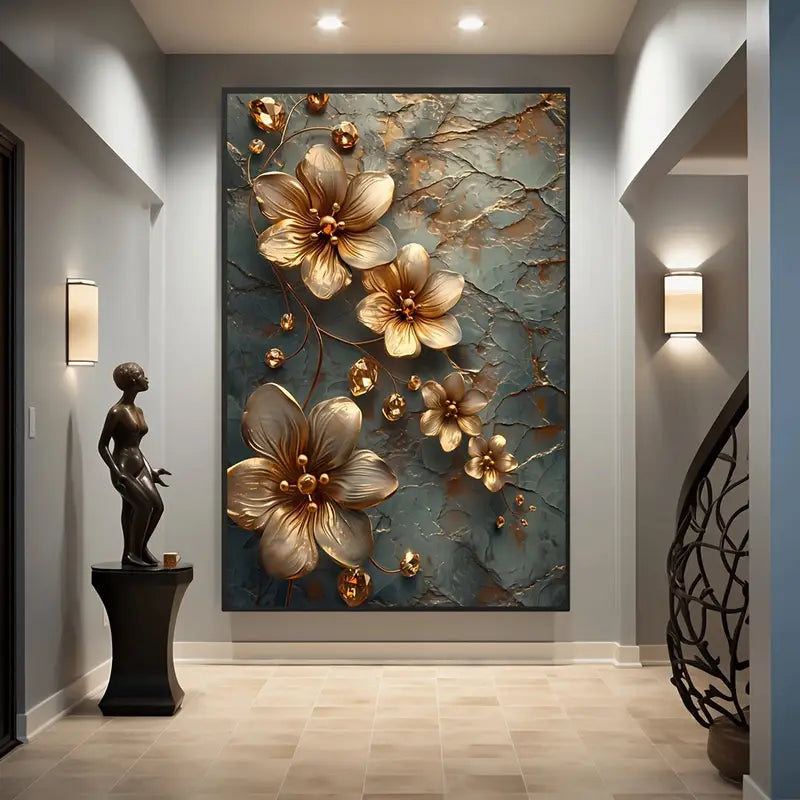 Golden Blossom Opulence